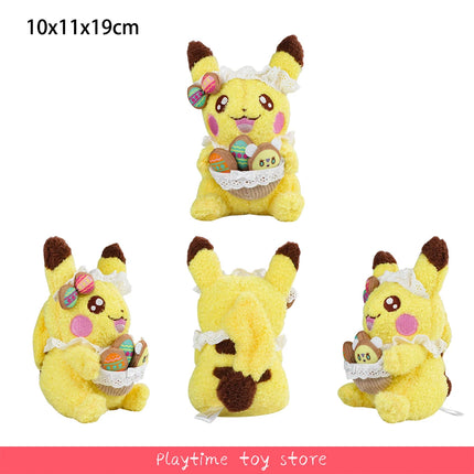 Pokemon Plush Toy Tinkatink Charcadet Pyukumuku Snom Cubone Anime Stuffed Doll Birthday Gift
