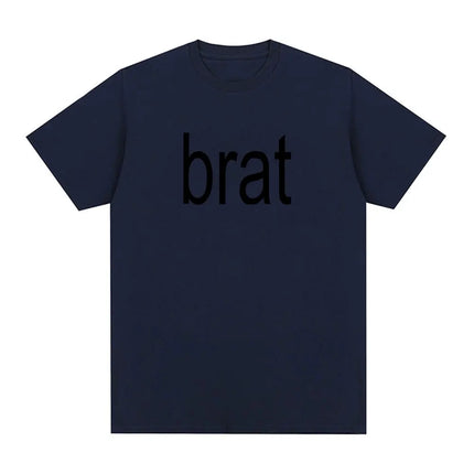 Charli Xcx with Special Guest Shygirl T-Shirts Brat Album Vintage T shirt Men/Women Clothing Aesthetic Cotton T-shirt Streetwear