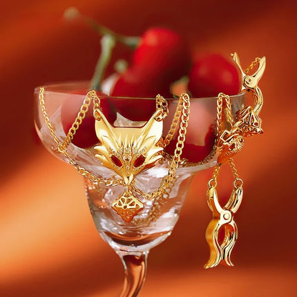 Metal Fox Female Nipple Clamps Sexy Necklace Accessories SM Training Couples Teasing Toy Labia Clamps Adult Sex Toys Fetish 18+