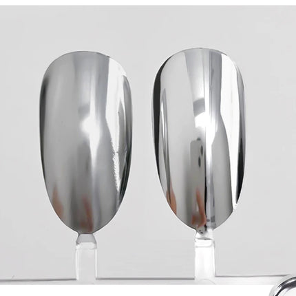 AWStorG 5ML Super Silver Metallic Gel Nail Polish Metal Effect Painting Gel Chromes Varnis Semi Permanent for Nail DIY
