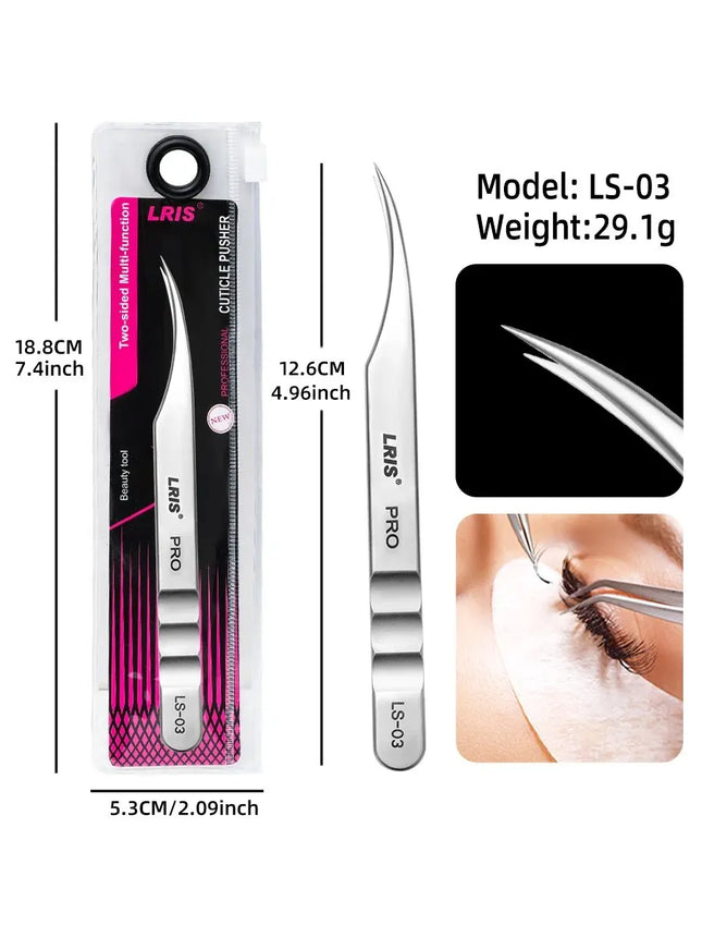 Grafting Eyelash Tweezers, Beauty Eyelash Professional with High Precision Clip, Universal Eyelash Clip, Dolphin Clip, Flower Clip