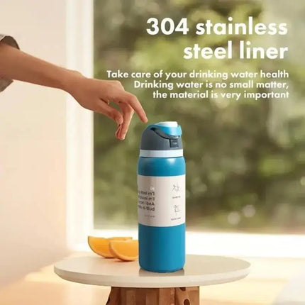 1Pc Vacuum Flasks & Thermoses Water Bottle Drinkware Thermo Tumbler Stainless Steel Thermal Mug Original Cold Hot Coffee