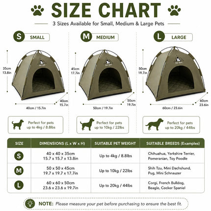 Foldable Cat House Pet Tent Four Seasons Universal Cat and Dog Pet Nest Winter Warm Mat Outdoor Portable Foldable Breathable