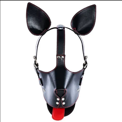 Adult Toys BDSM Set with Unisex Collar Crawling Knees Elbow Handcuffs for Puppy Role Play Hooded Costume Couple Sex Games Adult