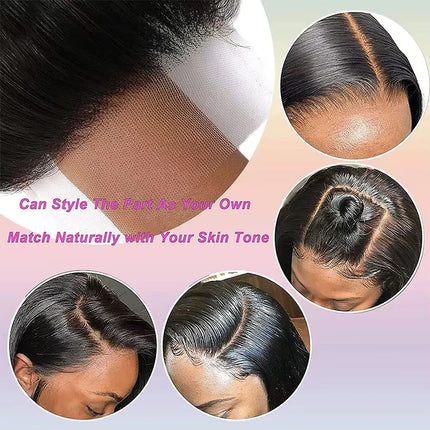 Bone Straight Human Hair Bundles with Closure Vietnamese Virgin Hair Weaves Straight Bundles with 4x4 Lace Closure For Extension
