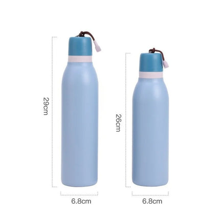 18oz/24oz Portable Thermos Cup Vacuum Cup Stainless Steel Vacuum Flask Cold&Hot Sport Pot Car Cup Travel Mug Insulated Cup