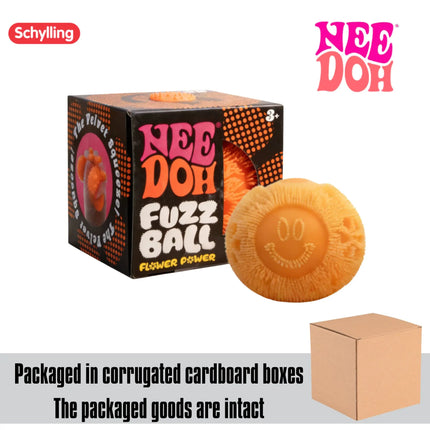 NeeDoh Fuzz Ball Blind Box Series Desktop Ornament Stress Relief Toys Suitable For People Under Pressure Fun Soft Stress Ball
