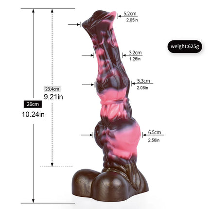 NNSX Long Horse Dildo Anal Plug Fantasy Penis Animal Cock Vagina Stimulate G-spot Masturbator Anal Sex Toys For Men Women