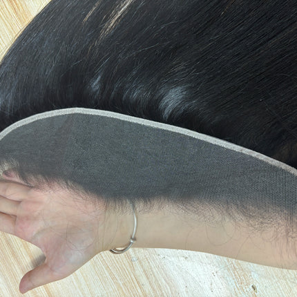 13x4 13x6 Ear To Ear Transparent Frontal Lace Only Straight 2x6 4x4 5x5 6x6 HD Lace Closure Human Hair 100% Brazilian Hair Quality Soft Silky Pre Plucked Bleached Knots Natural Hairline Virgin Hair Pieces For Women Daily Hair