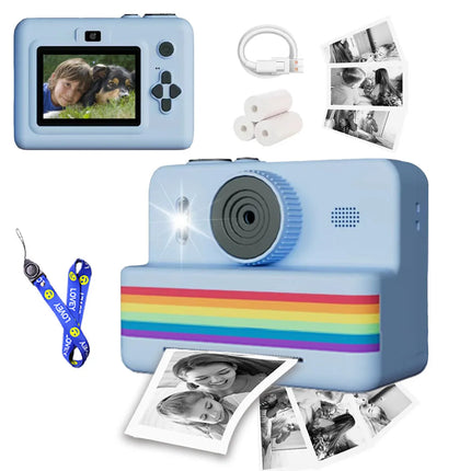 Insant Printer Camera For Photography Mini Printer Portable Thermal Instant Print Photo Digital Camera 2.8inch HD Video Toy Gift