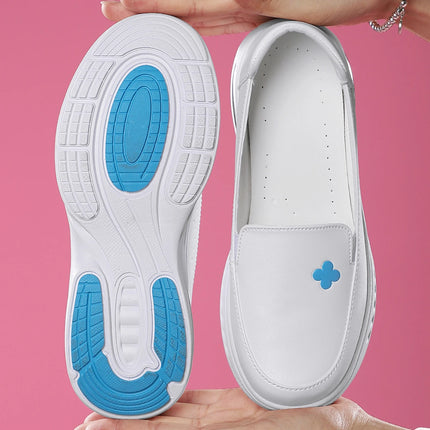 Nurse shoes for women, comfortable soft-soled flat shoes, non-slip, breathable, long-term standing without tired feet, special w