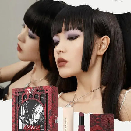 Passional Lover Makeup Cosmetics Set Foundation+eyeshadow+lipstick Long-lasting Moisturizing Waterproof for Women Beauty Makeup