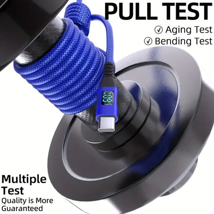 1M 2M 3M Type-C To Type-C 60W Fast charging data Cable Nylon durable High grade 480Mbps Compatible for iPhone 16 15 iPad Samsung