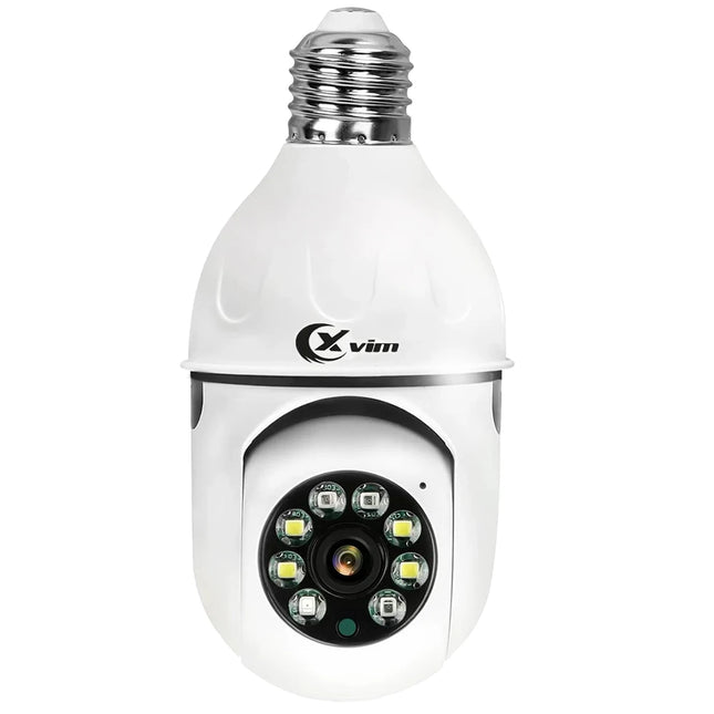 Wireless Bulb Camera Wifi E27 Bulb Camera 360 degree PTZ Audio WiFi Security Camera Full-color High-definition Night Vision