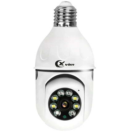 Wireless Bulb Camera Wifi E27 Bulb Camera 360 degree PTZ Audio WiFi Security Camera Full-color High-definition Night Vision