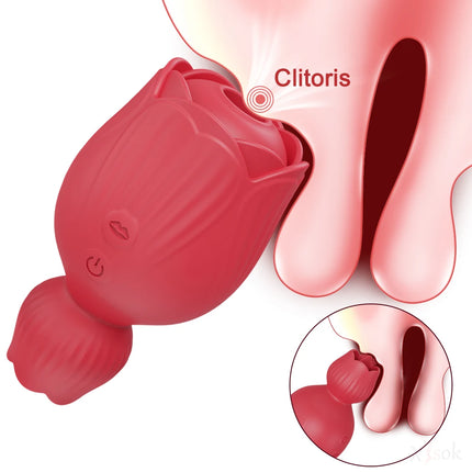 Clitoris Sucker for Women Tongue Licking Vacuum Sucking Clitoris Stimulator Female Masturbation Adult Goods Sex Toy for Women
