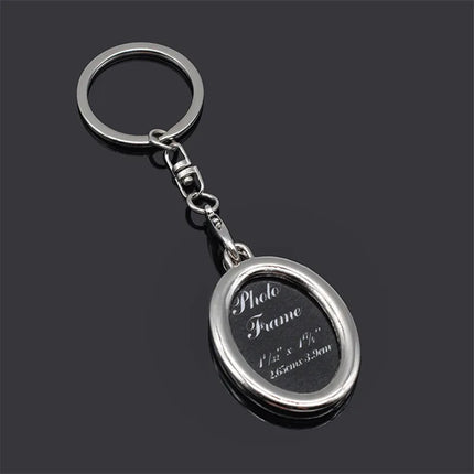 New Fashion Creative Photo Frame Keychain Personality Lover's Car Cellphone Keychain Key Rings Love Souvenir Pendants S118