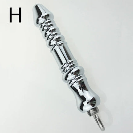 Exotic Accessories Metal Anal Plug With Pull Ring Adult Sex Products Anus Dilator Ass Stuff Tail Bdsm Erotic Games Novel Toys