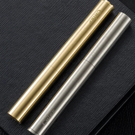 Creative Unusual Kerosene Lighter Copper Nunchaku Funny Retro Grinding Wheel Flint Lighters Foldable Mini Portable Men's Gift