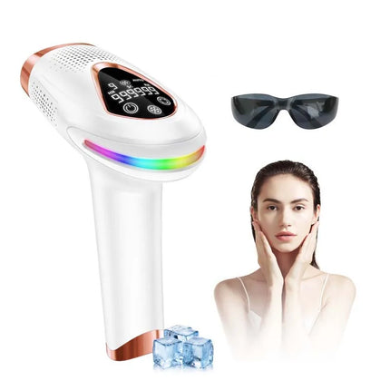 Ipl Machine Sapphire Ice Cooling Epilator Painless Portable for Face and Body Permanent Home Use Laser Hair Removal