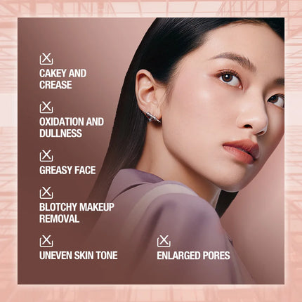 Der.J 20ml Zero Pore Smooth Skin Face Base Makeup Primer Bright Oil-free Long-lasting UV Isolation Protection