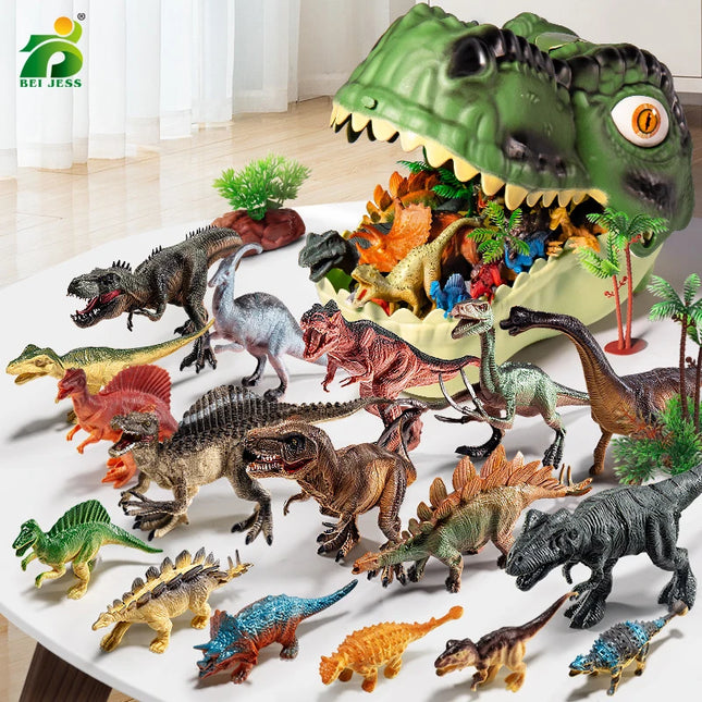 Simulation Dinosaur Toy for Boy Jurassic Models Children Action Figures PVC Tyrannosaurus  World Animals Park Kids 3 Years Gift