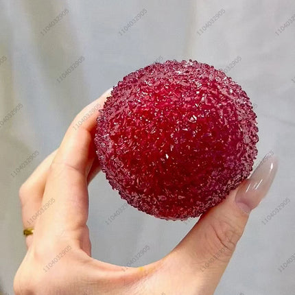 Slushy Bayberry Stress Ball Squishy Toy Shapeable Non-rebound Fidget Toys ASMR Slushy Squeeze Ball Anti Stress for Adults & kids