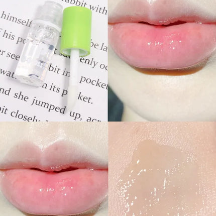 6PCS Moisturizing Lip Gloss Transparent Lip Oil Hydrating Lip Glaze Lip Plumper Hydrating Make Up Liquid Lipstick Lips Cosmetics