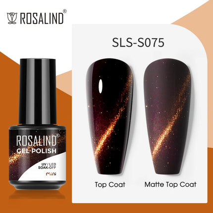 ROSALIND Gel Nail Polish UV Base Top Coat Soff Off Stamping Polish All For Art Manicure Semi Permanant Gel Nail Fast Shipping