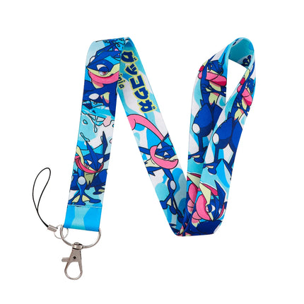 Japanese Anime Monsters Neck Strap Lanyard for Keys Keychain Badge Holder ID Credit Card Pass Mobile Phone Charm Accessories
