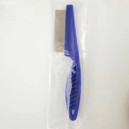 1/2pc Pet Hair Shedding Comb Stainless Steel Flea Comb for Cat Dog Pet Comfort Flea Hair Grooming Comb Dog Brush Grooming Tools