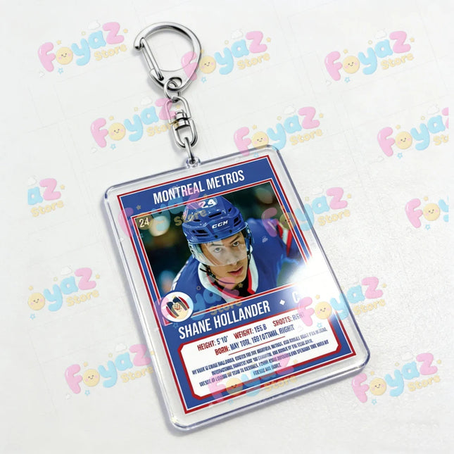 Heated Rivalry Stamp Shane Hollander Ilya Rozanov / 1221 / 1410 / I'm Coming To The Cottage / We Didn't Even Kiss Keychain