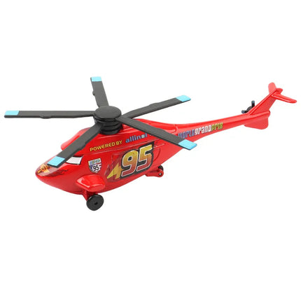 Boy Cars toy Lightning McQueen Mater harvester Frank 1:55 Diecast Metal Car Model Toy Children's Birthday Gift