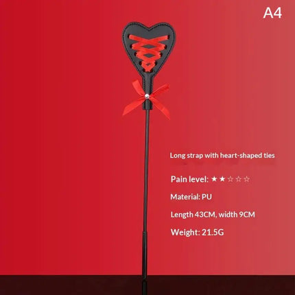 New Bondage Sex Flirting Whip Sexy Couples Adult Games Spanking Paddle Leather Flogger Whip Beat Ass Submissive Slave Sex Toy