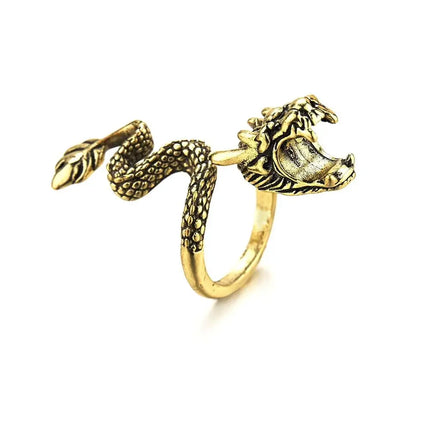 1PC Cigarette Holder Rack Dragon Ring Finger Clip Smoke Cool Gadgets for Man Gift Smoking Accessory Cigarette Smoker Tool Metal