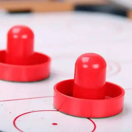 8Pcs/Set Standard Plastic Air Hockey Pushers And Pucks Replacement For Game Tables Goalies Accessories ﻿
