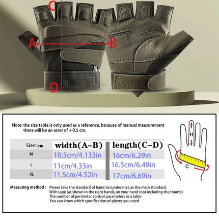 Multi-function Half Finger Tactical Gloves for  Hunting Riding Cycling Motorcyle Shooting Range Training Z906