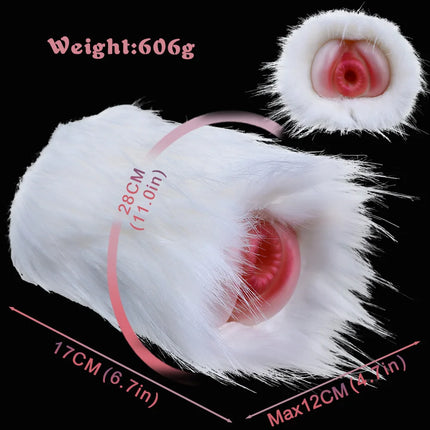 Masturbation Cups Sex Dolls Plush Sex Toys for men Liquid Silicone 600g 17cm 4styles Novelty Simulation Dogs Horse Animal Vagina