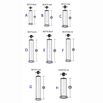 Male Penis Enlarger Vacuum Pump Penis Enlargement Enhancer Adult Sex Toy for Men Lasting Trainer Erotic Products Vacuum Cylinder