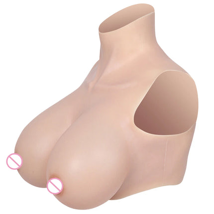 Drag Queen A - H Cup Silicone Breasts Forms Cosplay Fake Boobs Bodysuit Crossdressing Silicone Breast Plate Crossdresser Chest