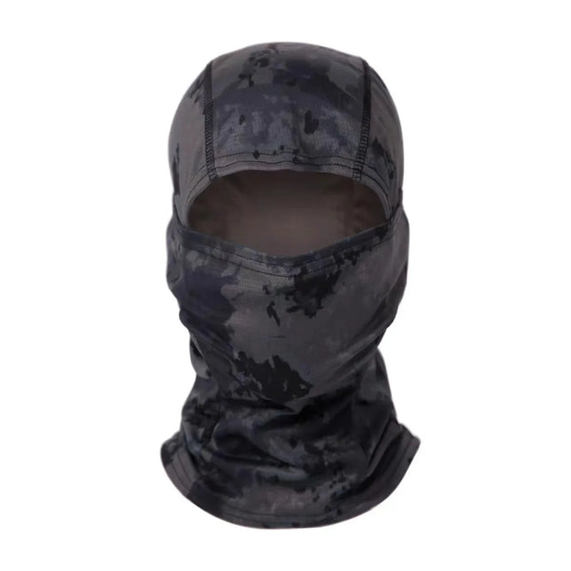 Motorcycle Cooling Full Face Mask Summer Breathable Motorbike Riding Hood Neck Cover Motocross Cycling Helmet Headgear