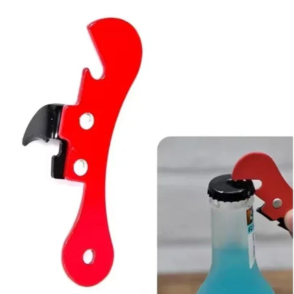 2/1pcs Multifunctional Bottle Opener Stainless Steel Safety Side Cut Manual Can Opener Ergonomic Can Opener Can Kitchen Tools