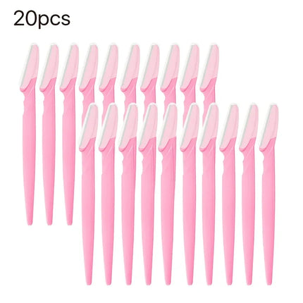 5-100PCS Eyebrow Trimmer Blade Face Razor 1 Color Face Blade Shavers Hair Remover Shaver Safety Razor Microblading Too