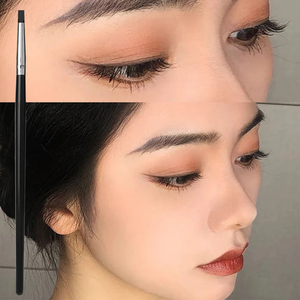 1/5pcs Silicone Eyeliner Brushes Professional Eye Beauty Tool Eyebrow Contour Details Painting Makeup Applicator Cosmetic Brush