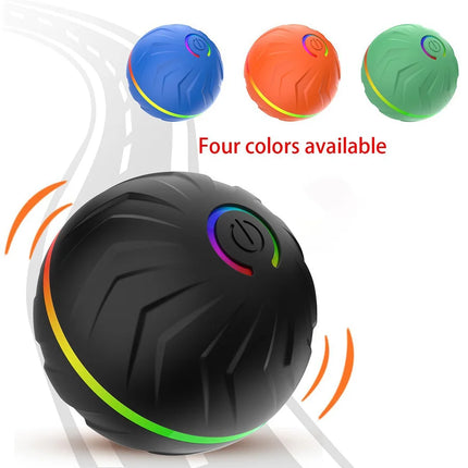 Interactive Smart Dogs Toys Balls - USB Automatic Moving Bouncing Ball for Puppy to Large dog-Electronic Pet Ball Christmas Gift