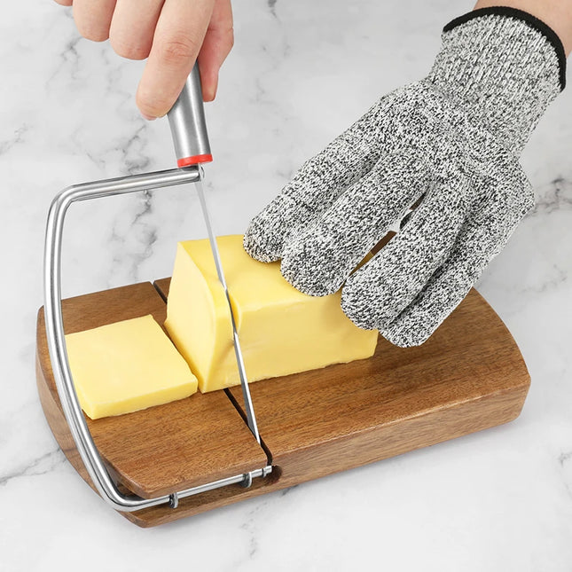 Multi Functional Wooden Cheese Butter Slicer For Block Cheese Sausages Vegetables And Fruits Easy To Clean And Practical Slicer