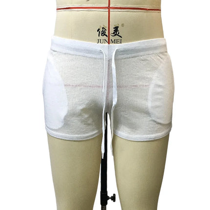 New Large Size Men's Sexy Lace-Up Shorts Home Seaside Beach Leisure Comfortable Men Fitness Shorts