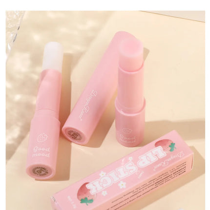 Long Lasting Color Change Lip Balm Moisturizing Hydrating Repair Lip Care Jelly Lipstick Fruity Tint Makeup