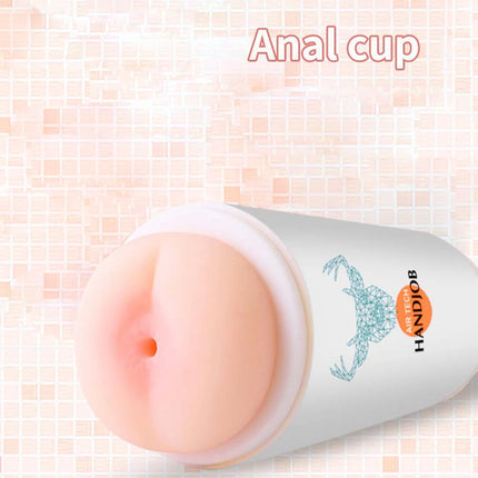 Male Realistic Vagina Sex Toys Scrotum Stimulator Safe Silicone Vaginal Male Masturbator Soft Pocket Pussy Adult Sex Toys