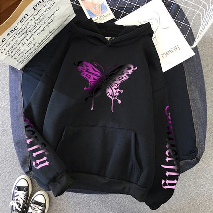 Women's Printed Y2K Hoody Sweatshirt All Season Female Daily Casual Fashion Pullover Home Outdoor Comfort Hoodies